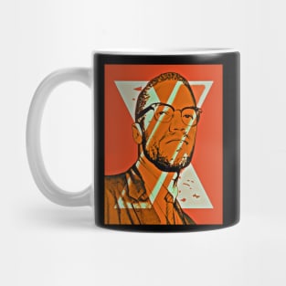 Malcolm X Red Mug